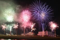 夜空の夜空彩る光の大輪　「小山の花火」で１万９千発　ドローン500機も…