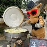 おいしい牛乳鍋、無料で味わって　日光霧降高原大笹牧場
