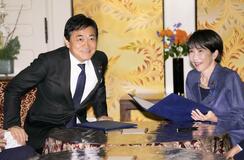 政権協力に前向き発言