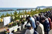 東日本大震災11年　福島で追悼