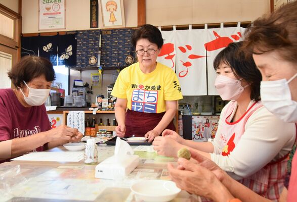ラーメン店「山いち」で開かれたまちゼミ