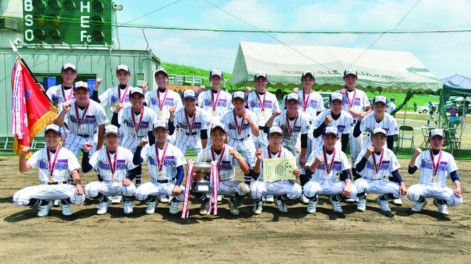 優勝した県央宇都宮ボーイズ