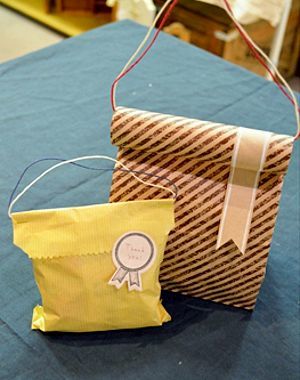 持ち手を付けオシャレ