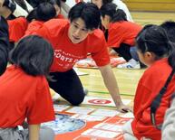 橋本大輝「屋外運動で節電を」