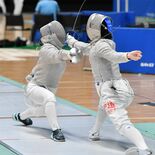 フェンシング女子サーブル、小宅（宇中央）２回戦敗退　全国高校総体　男女…