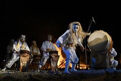那須で御神火祭
