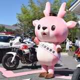 イワシカちゃん一日警察署長　栃木署、秋の交通安全運動