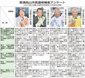 新市庁舎、２氏が反対