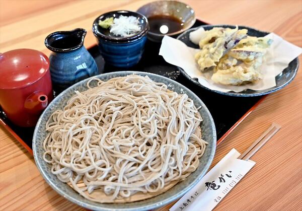 推しの逸品】地区伝統の味、いつでも もり蕎麦 上南摩そば 竜がい