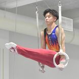 栃木県高校新人大会 体操 個人総合男子1年、長田(作新)が2年含め最高…