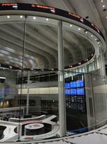 東証続落、終値52円安