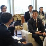 中国浙江省の訪日団が副知事表敬　科学技術交流で本県へ　産業技術センター…