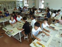 見出しを考える／佐野市山形小