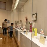 作品制作からトークまで挑戦　真岡で子ども主体の展覧会、個性あふれる24点展示