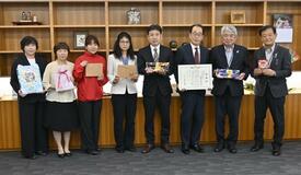 子育て支援協力 活動に感謝状