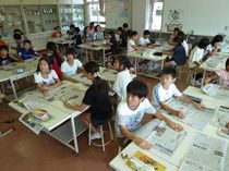 見出しを考える／佐野市山形小