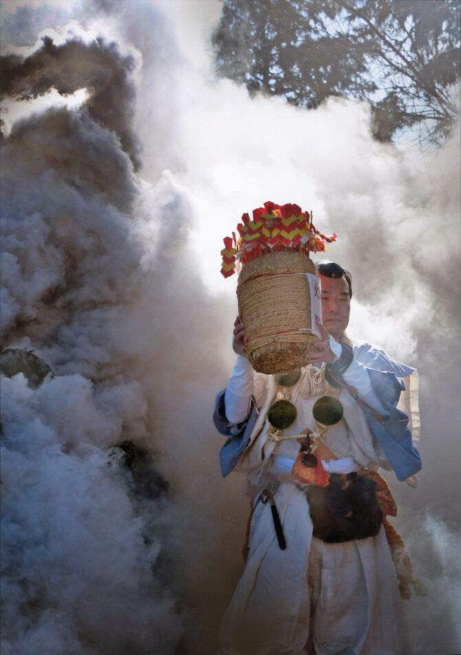入選「神に祈る」島田繁男（高根沢）