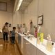 作品制作からトークまで挑戦　真岡で子ども主体の展覧会、個性あふれる24点展示