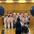 女将たちが日光を魅力PR　６年ぶりにポスター制作　田母沢御用邸記念公園で撮影