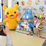 ピカチュウも応援チュウ　那須の子ども食堂訪問