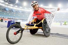 パラ陸上世界選手権、佐藤が優勝
