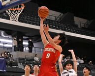 高校新人バスケ16強出そろう　男子の栃木など100点ゲームで快勝　女子…