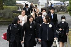 誇りと責任持ち、新たな一歩 鹿沼南高で最後の入学式