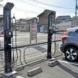 佐野にEV充電設備12カ所整備　DMM.com、無償提供スペースに　背…