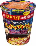 「明星 でりかおんどる監修 スンドゥブチゲ風ラーメン」 2025年12月8日(月)新発売
