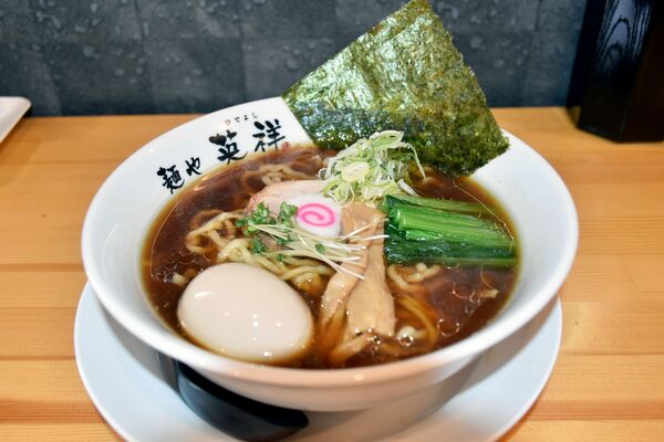 さっぱりとした味わいの正油ラーメン