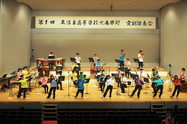 アニメ音楽が数多く演奏された鹿沼東高校の第１回定期演奏会