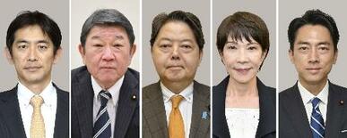 総裁選、小泉氏と高市氏が競る