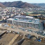 足利高新校舎の建設工事着々と　進捗率７割で輪郭くっきり　2024年夏ご…