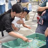 東武宇都宮線４駅で縁日やフリマ　２千人以上集まる　壬生