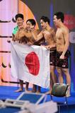男子４百メドレーリレーで日本Ｖ
