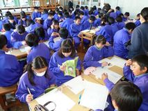 那須塩原市黒磯中　「割り付け」にも挑戦
