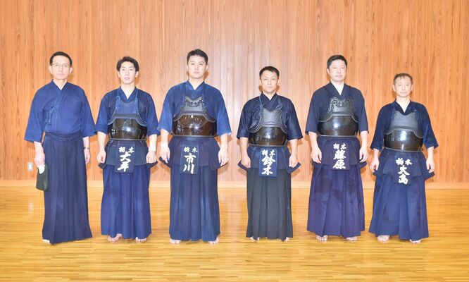 剣道の成年男子チーム
