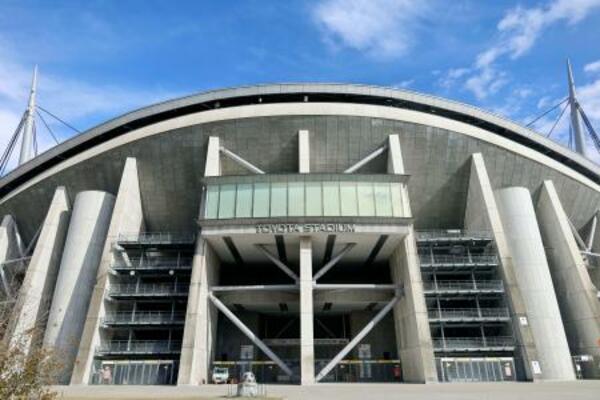 豊田スタジアム=18日午後、愛知県豊田市