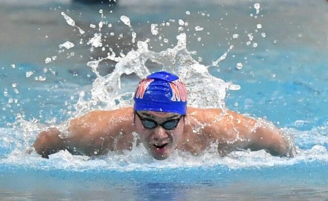 挫折を乗り越えて挑む２度目の五輪で自己ベストを目標に掲げる水沼＝２月、新潟県長岡市