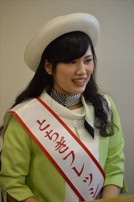 とちぎフレッシュメイトの手塚祐奈さん