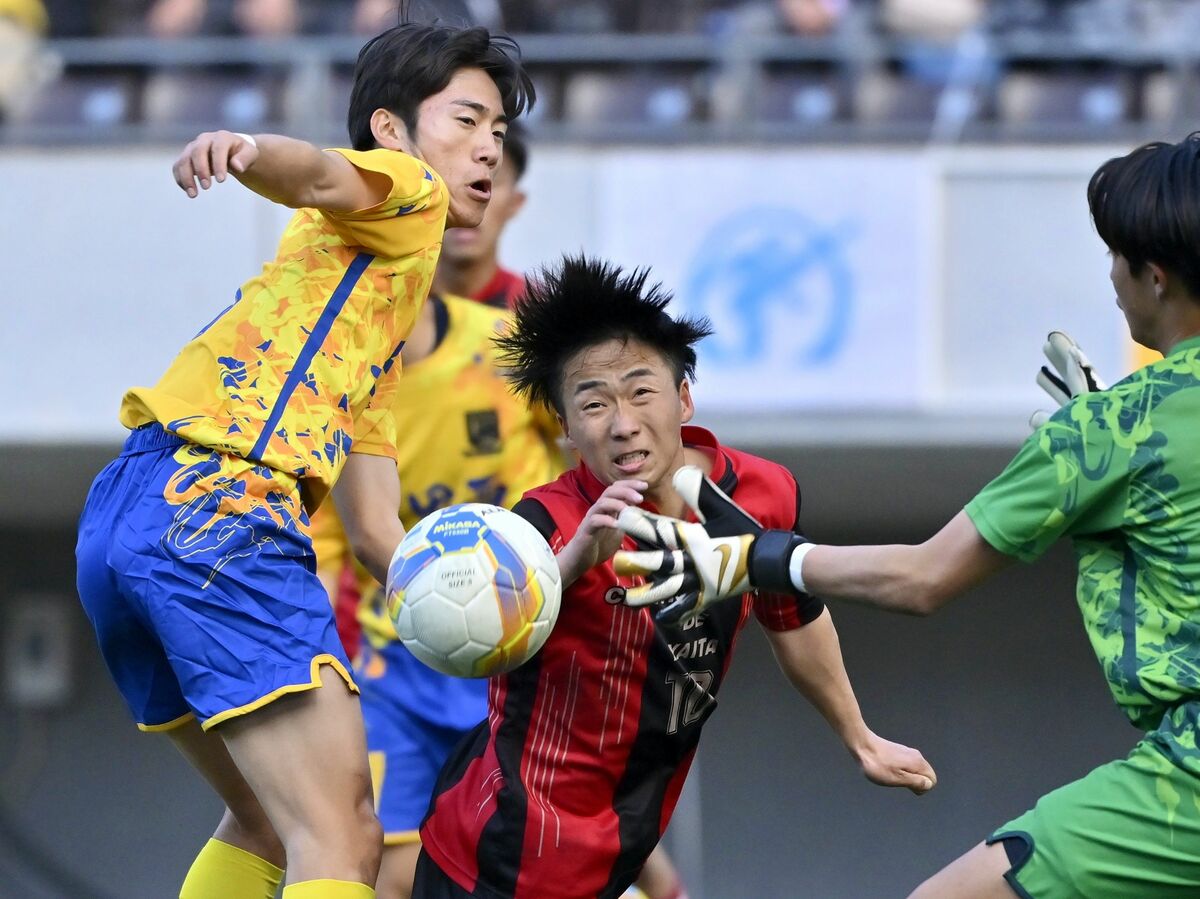 矢板中央、遠かった1点 全国高校サッカー選手権3回戦 PK阻まれ、攻勢