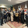 日光杉の和だるで熟成したウイスキー、ローマ教皇に献上　伝統や祈りの象徴に