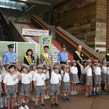 明日から秋の交通安全運動　県庁でオープニングセレモニー　園児ら事故防止…