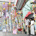 トコトコ大田原に七夕飾り　みんなの願い、天に届け　