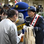 森三中・大島さんが一日署長に　宇都宮市役所で防犯啓発活動