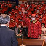 ねんりんピックへ結団式　栃木県選手団が健闘誓う　３年ぶり開催