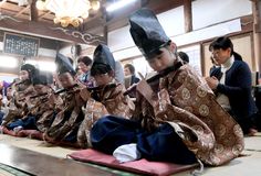 大田原で子どもら雅楽奉納
