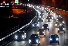 正月休みのＵターンラッシュ始まる　栃木県内でも渋滞
