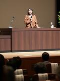 卓球の平野さん講演