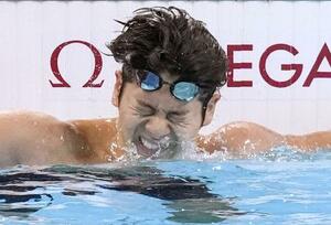 水沼選手は８位　パリオリンピック競泳男子100メートルバタフライ決勝